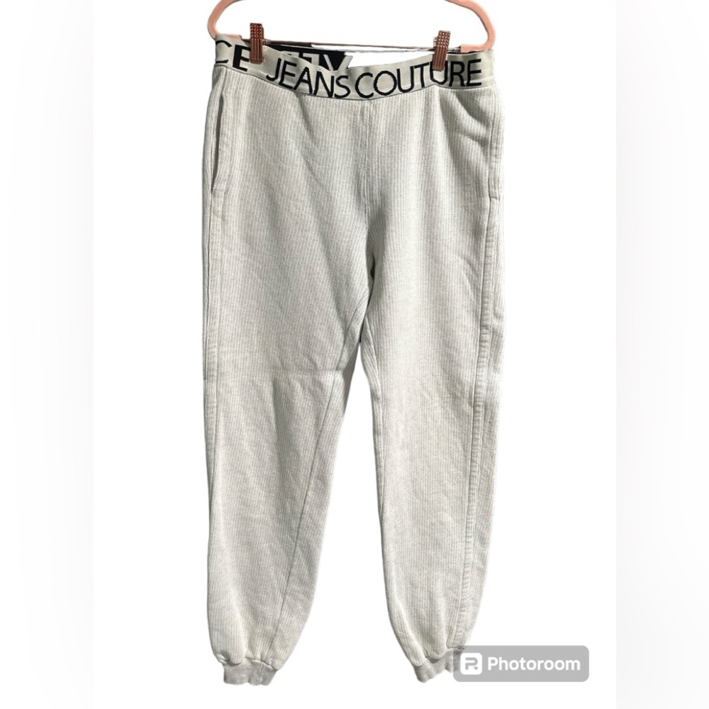 Versace Jeans Couture Men’s Ribbed Lounging Joggers